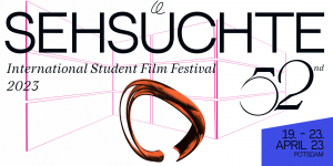 Plakat Internationalen Studierendenfilmfestival Sehsüchte 2023
